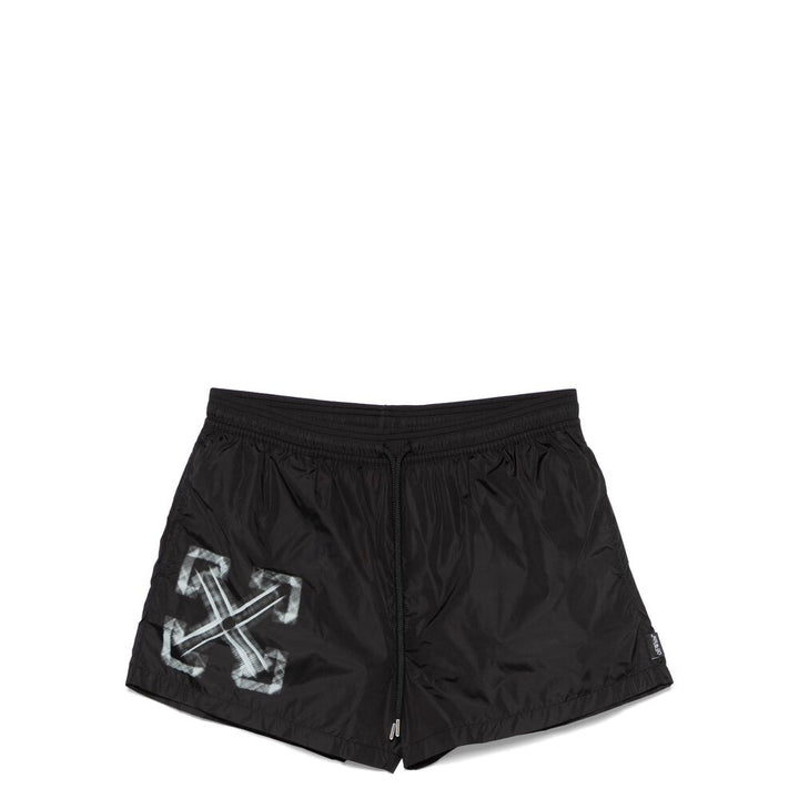 Off-White Nylon Beachwear - Black | Wanan Luxury