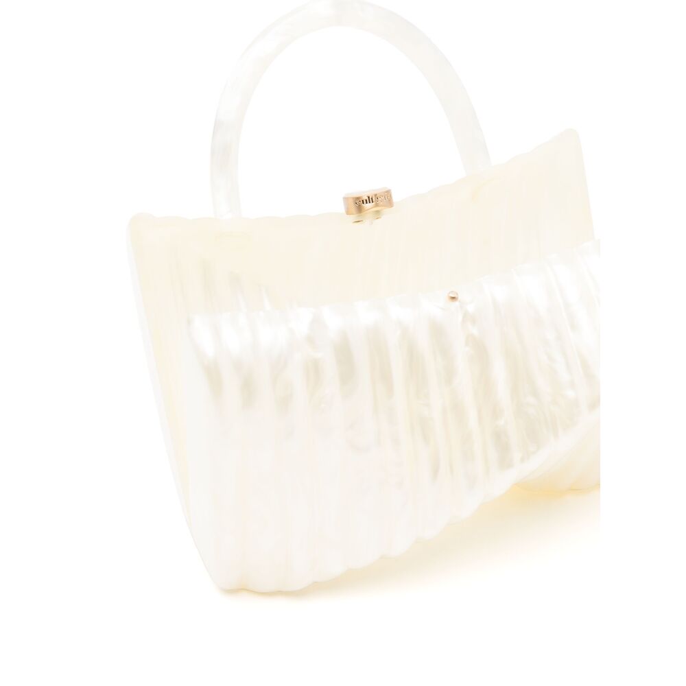 Cult Gaia White Tote Bags - White | Wanan Luxury