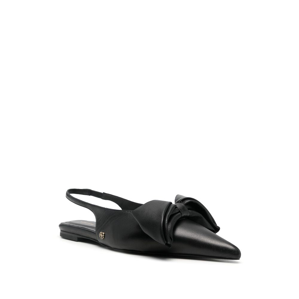 Anine Bing Ballerine - Nero | Wanan Luxury