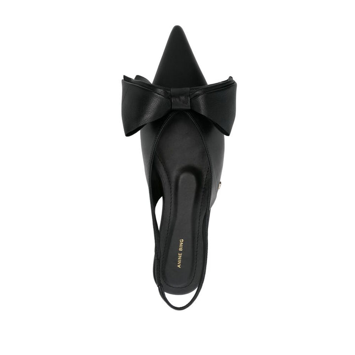 Anine Bing Ballerine - Nero | Wanan Luxury