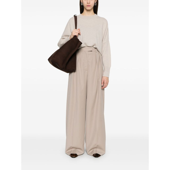 Anine Bing Neutral Pants - Neutral | Wanan Luxury