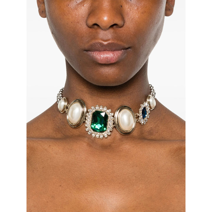 Vivetta Collane - Argento, Verde | Wanan Luxury
