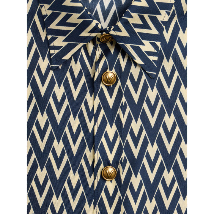 Valentino Shirts - Blue, Neutral | Wanan Luxury