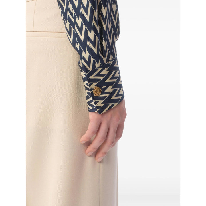 Valentino Shirts - Blue, Neutral | Wanan Luxury
