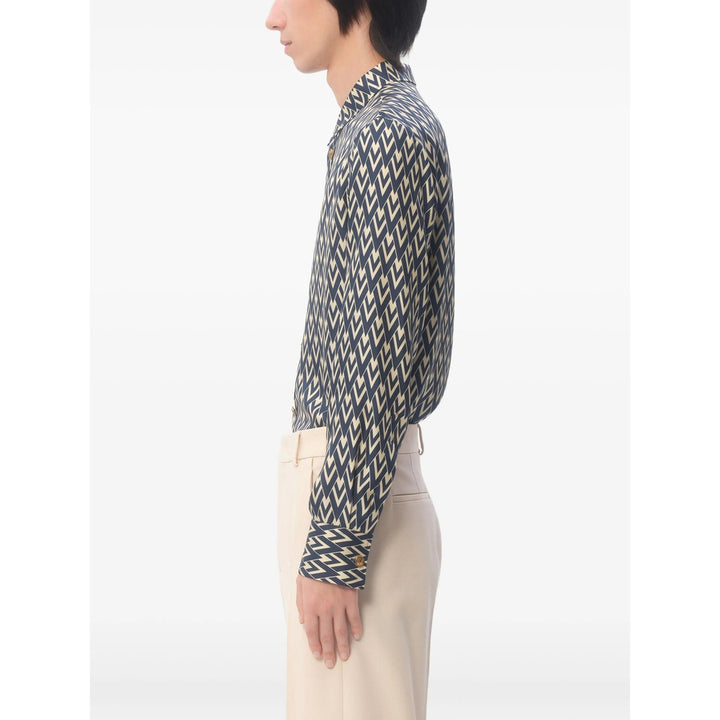 Valentino Shirts - Blue, Neutral | Wanan Luxury