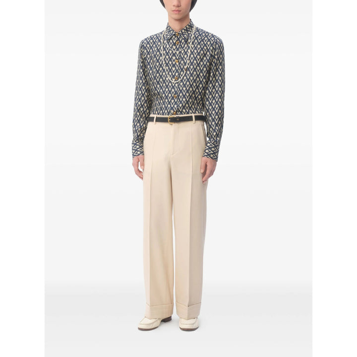 Valentino Shirts - Blue, Neutral | Wanan Luxury