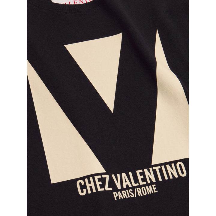 Valentino T Shirts - Black, Neutral | Wanan Luxury
