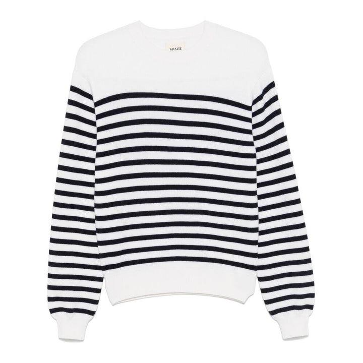 Khaite Maglioni - Bianco, Blu | Wanan Luxury