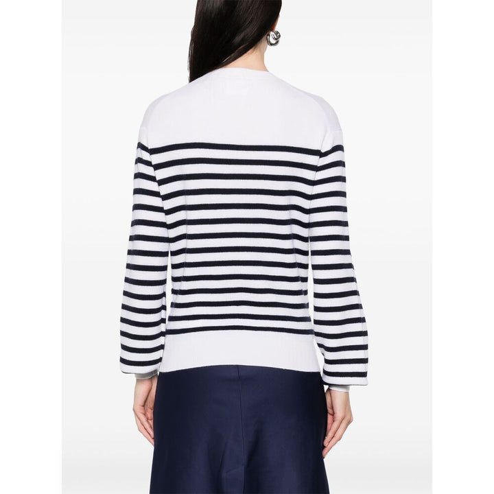 Khaite Maglioni - Bianco, Blu | Wanan Luxury