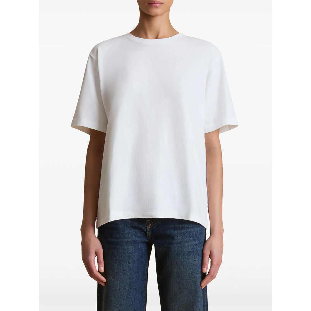 Khaite T Shirt - Bianco | Wanan Luxury