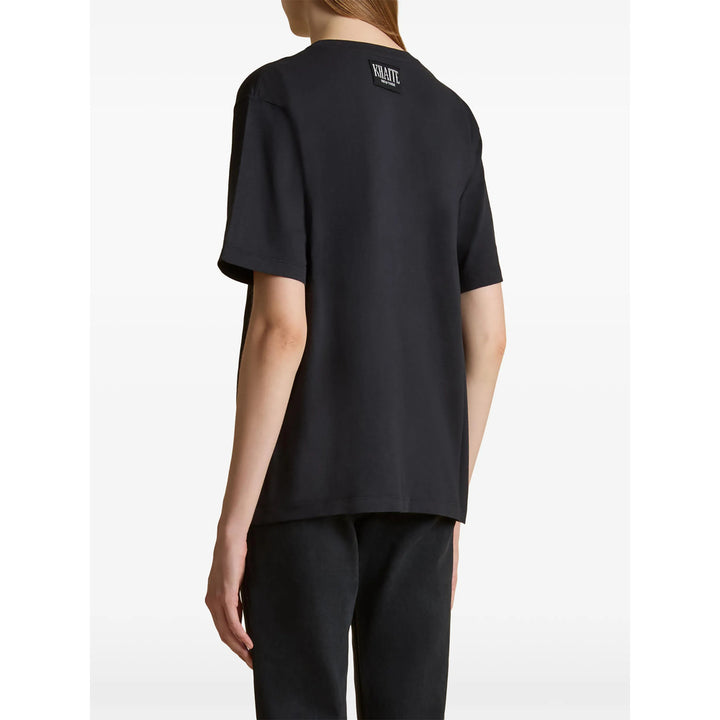 Khaite T Shirt - Nero | Wanan Luxury