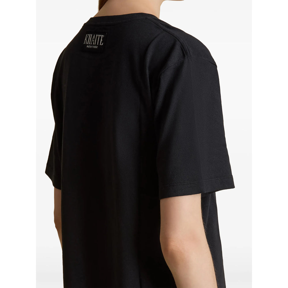 Khaite T Shirt - Nero | Wanan Luxury