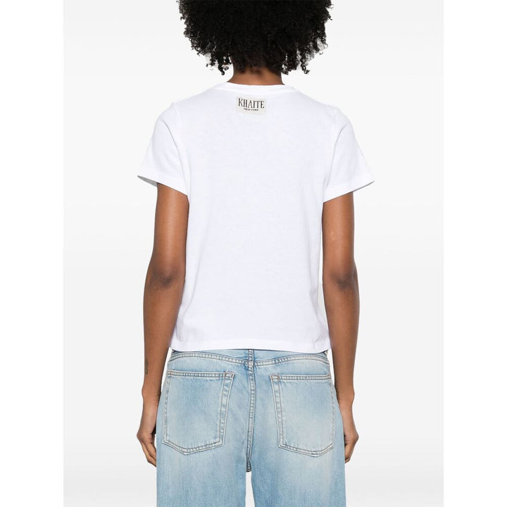 Khaite T Shirt - Bianco | Wanan Luxury