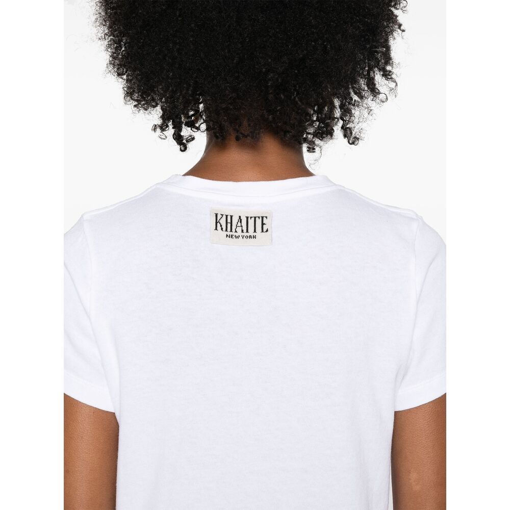 Khaite T Shirt - Bianco | Wanan Luxury