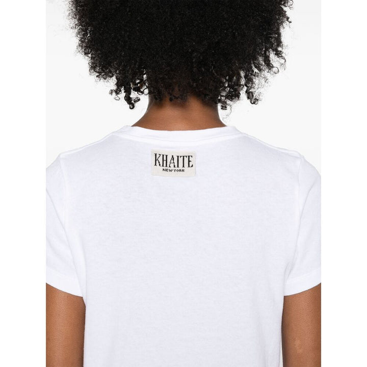 Khaite T Shirt - Bianco | Wanan Luxury