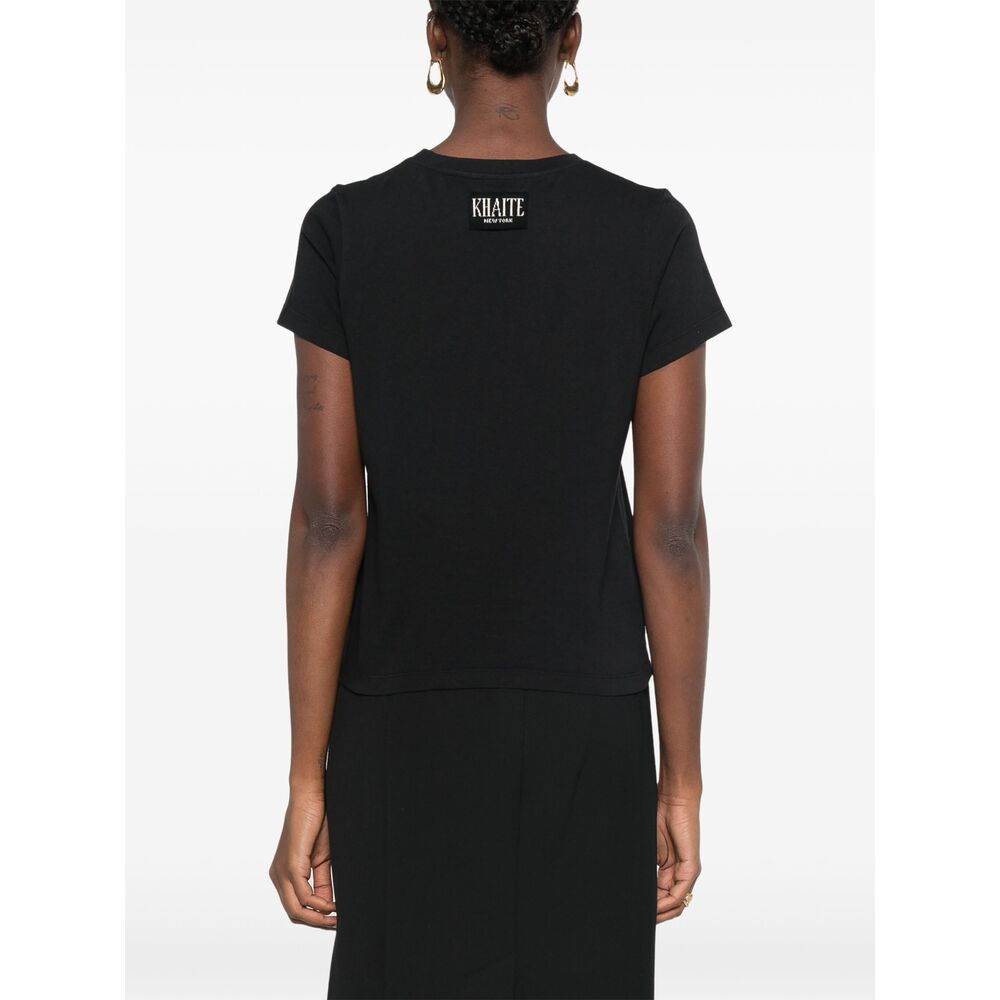 Khaite T Shirt - Nero | Wanan Luxury