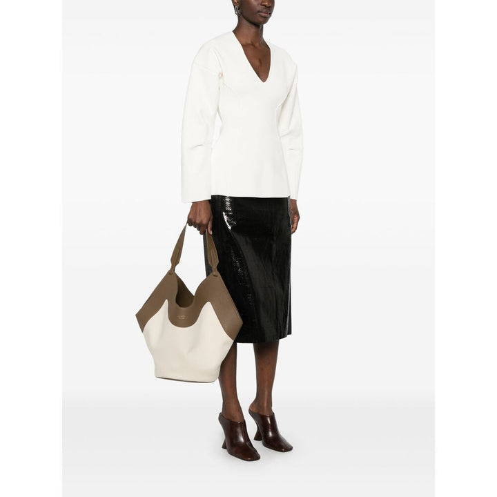Khaite Tote Bags - Neutro | Wanan Luxury