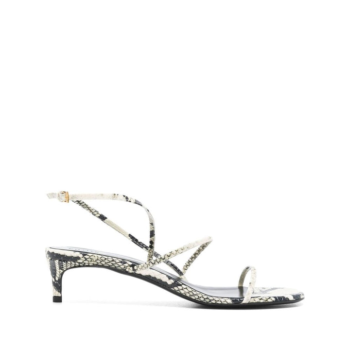 Khaite Sandali - Neutro, Nero | Wanan Luxury