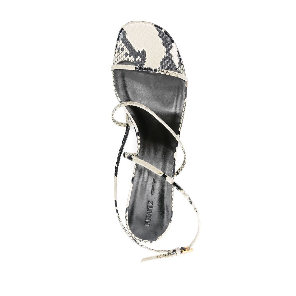 Khaite Sandali - Neutro, Nero | Wanan Luxury