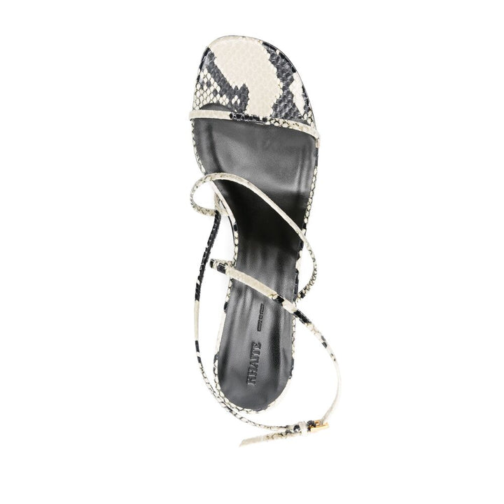 Khaite Sandali - Neutro, Nero | Wanan Luxury