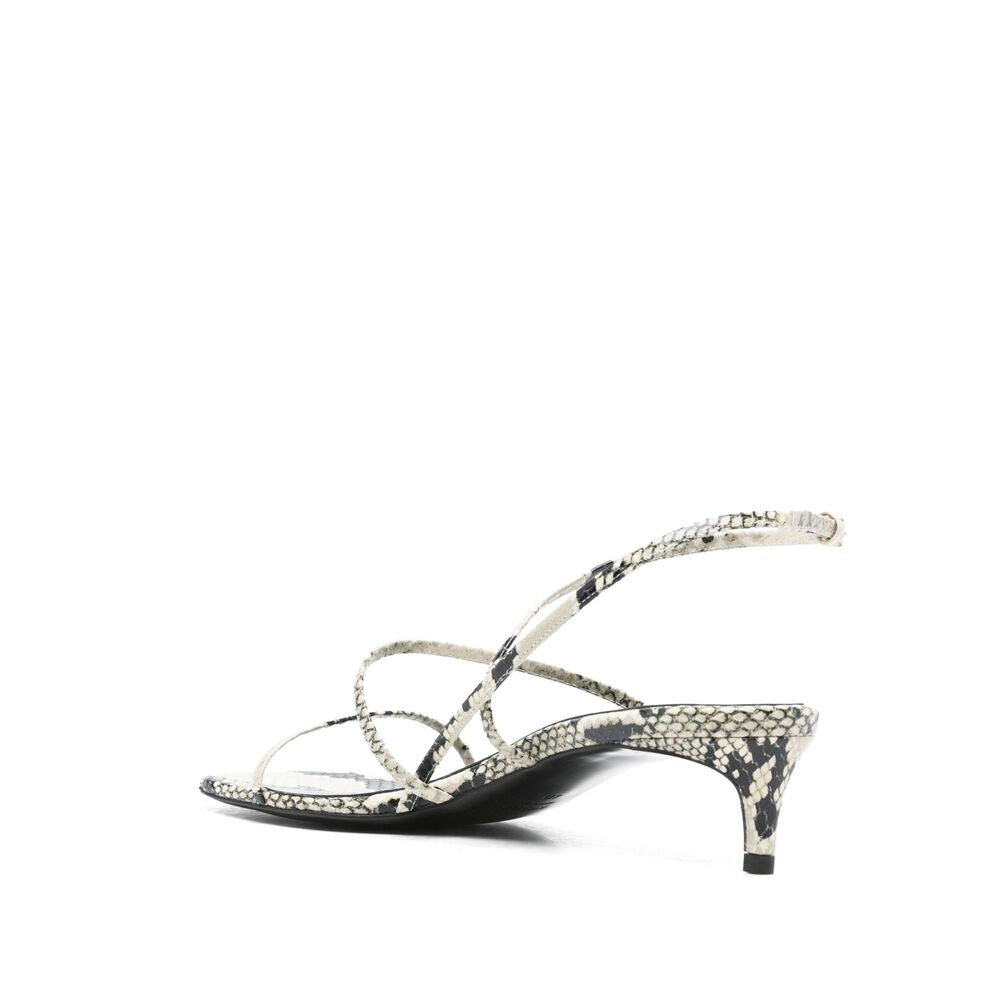 Khaite Sandali - Neutro, Nero | Wanan Luxury