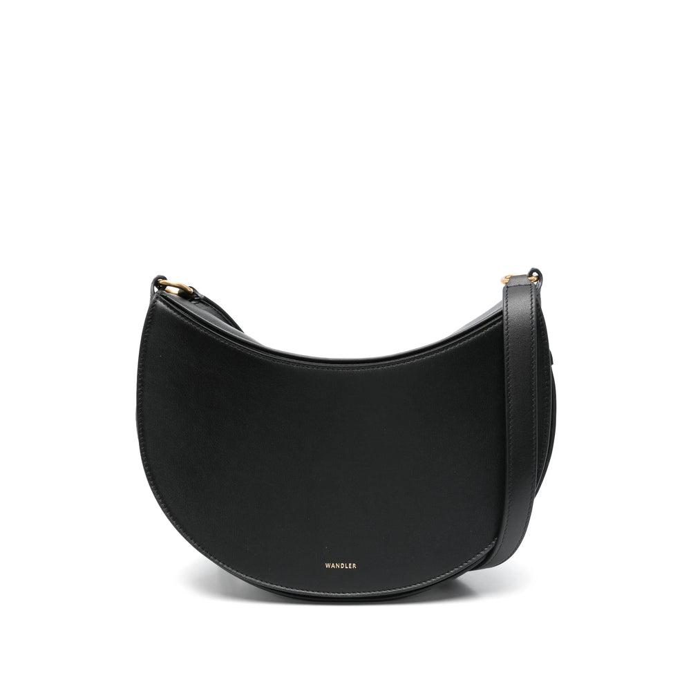 Wandler Leather Shoulder Bags - Black | Wanan Luxury