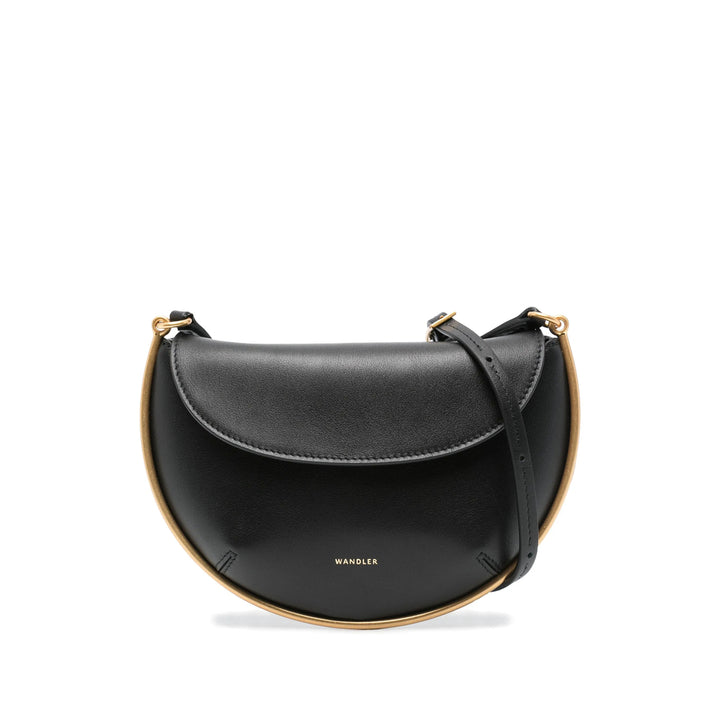 Wandler Leather Shoulder Bags - Black | Wanan Luxury