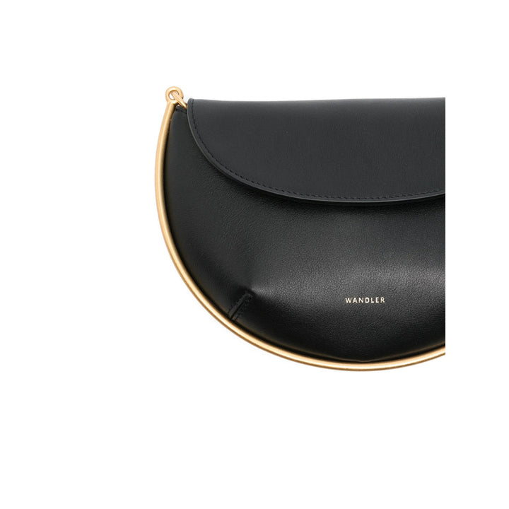 Wandler Leather Shoulder Bags - Black | Wanan Luxury