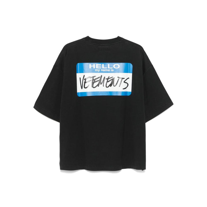 Vetements T Shirt - Nero | Wanan Luxury