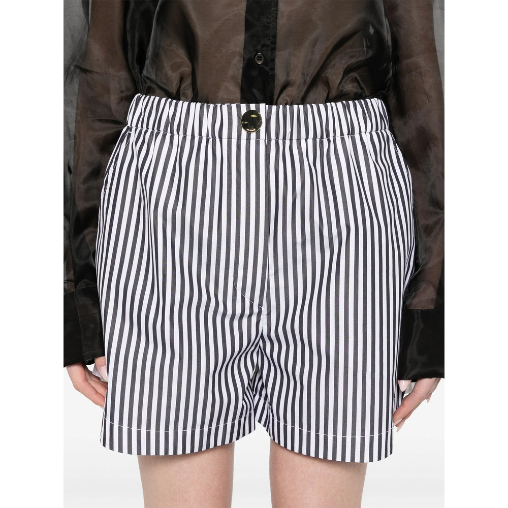 Sportmax Shorts - Black, White | Wanan Luxury