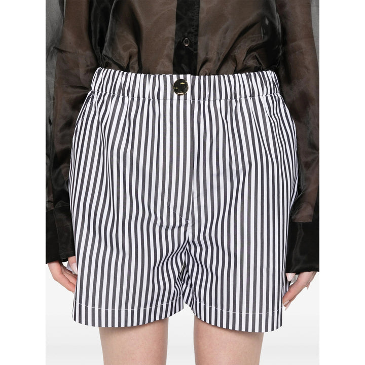 Sportmax Shorts - Black, White | Wanan Luxury