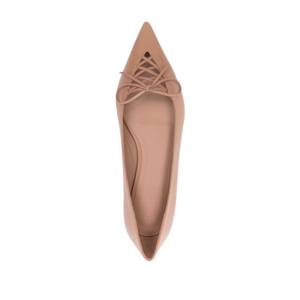 Malone Souliers Ballerine - Neutro | Wanan Luxury