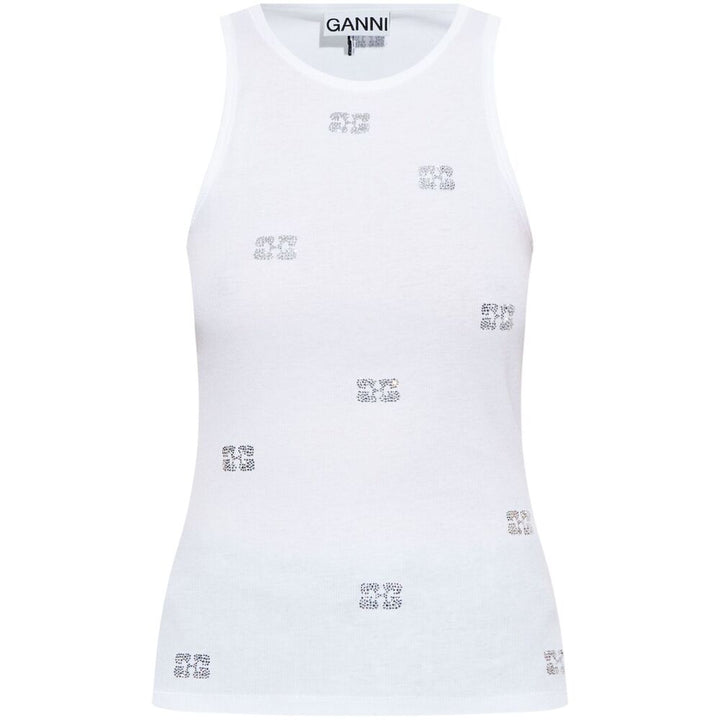 Ganni Tops - White | Wanan Luxury