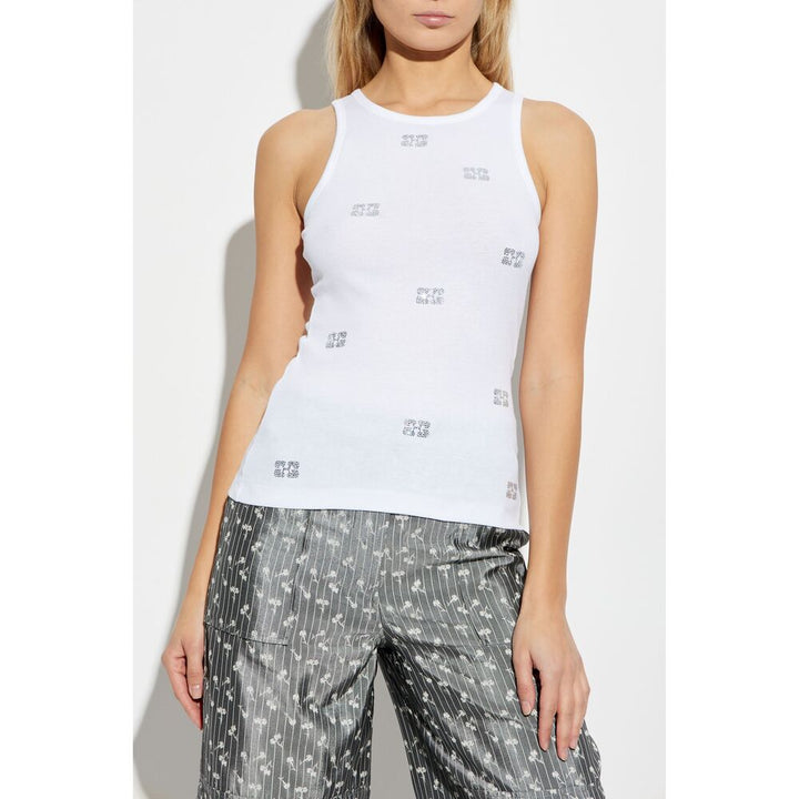 Ganni Tops - White | Wanan Luxury
