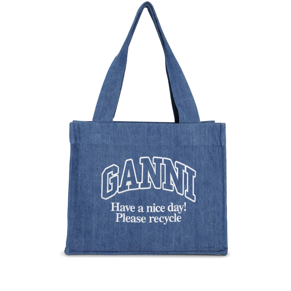 Ganni Borse A Spalla E Tracolla - Blu | Wanan Luxury