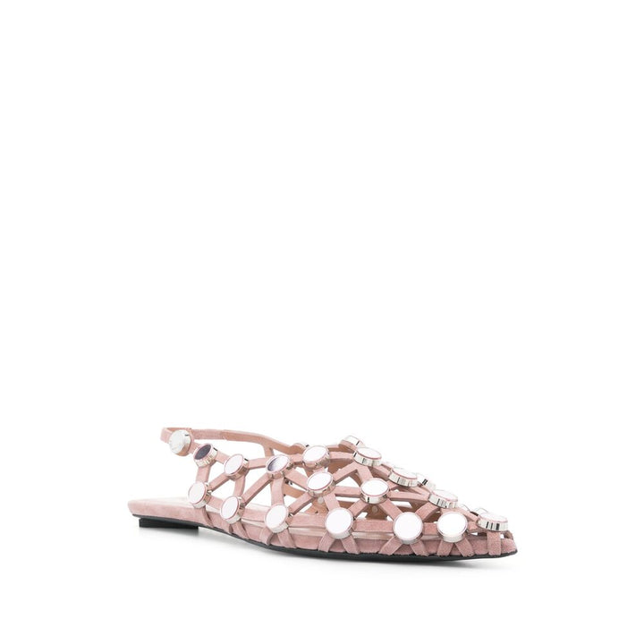 The Attico Ballerine - Rosa | Wanan Luxury