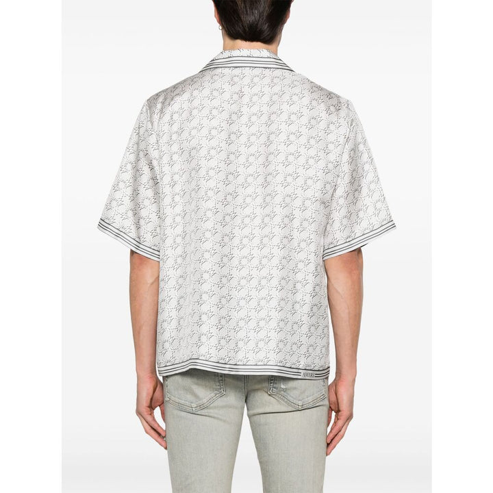 Amiri Silk Shirts - Gray | Wanan Luxury