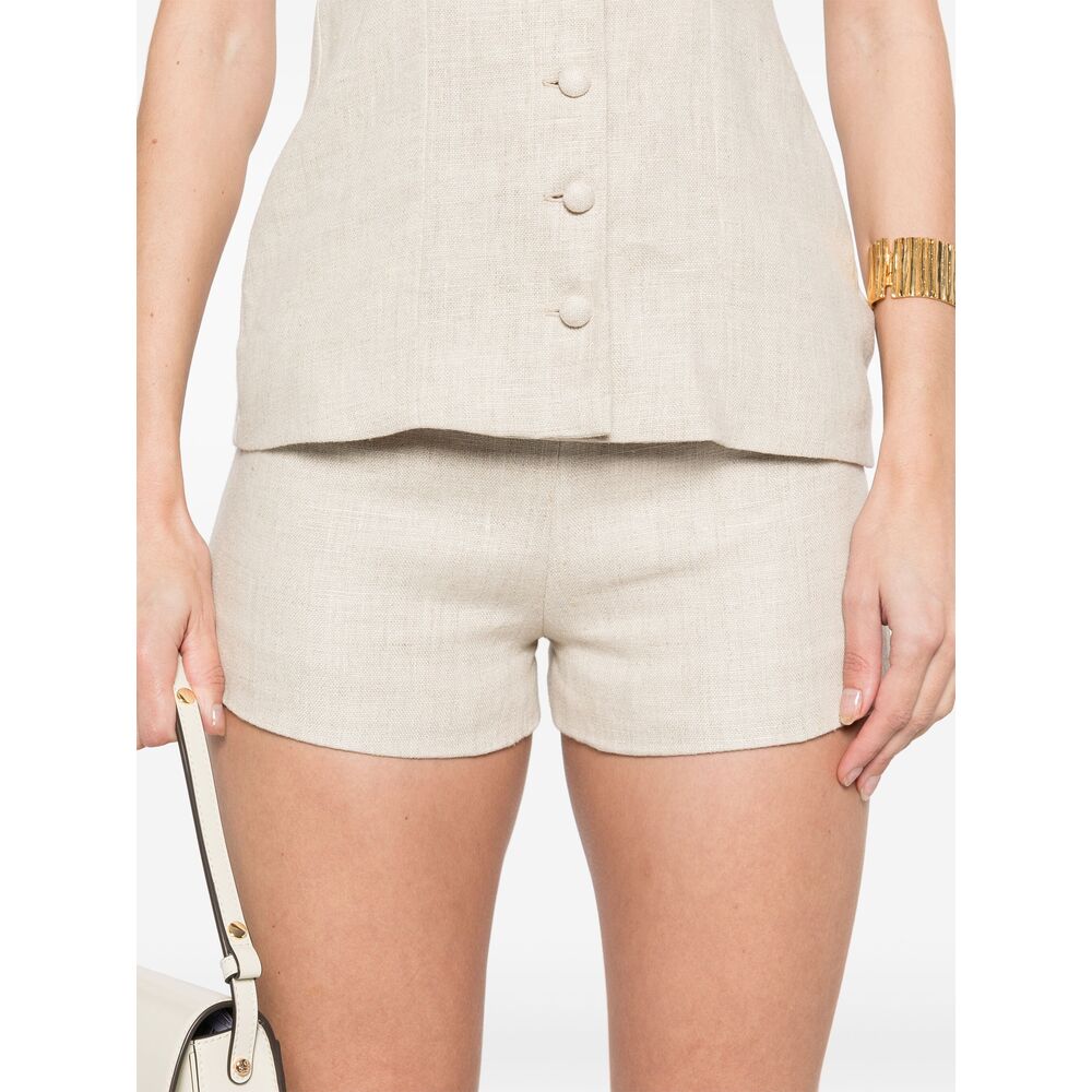 Faithfull The Brand Wool Shorts - Neutral | Wanan Luxury