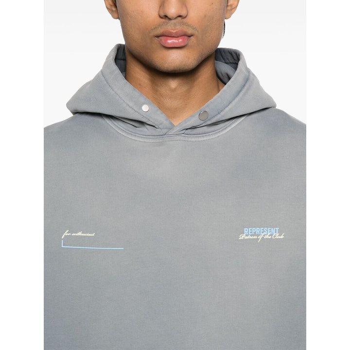 Represent Felpe - Grigio | Wanan Luxury