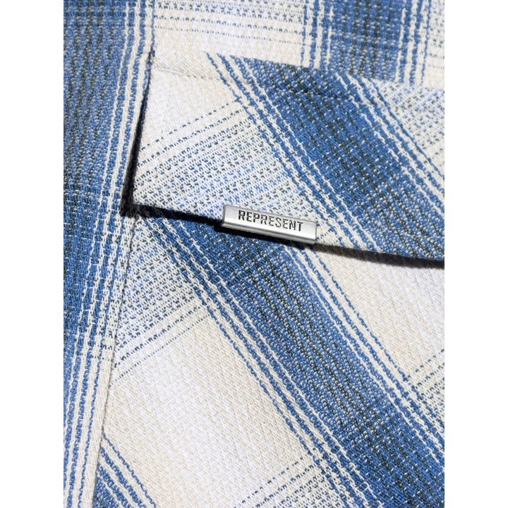 Represent Camicie - Blu, Bianco | Wanan Luxury