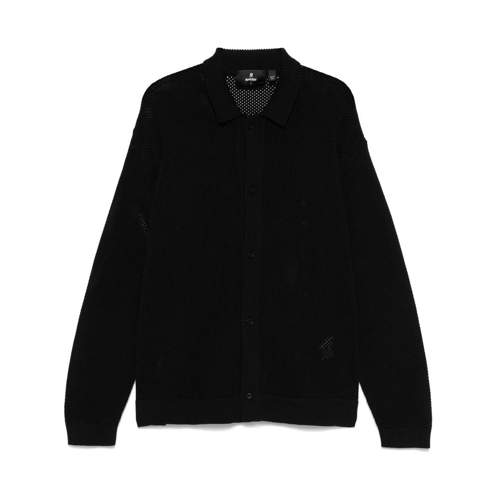 Represent Camicie - Nero | Wanan Luxury
