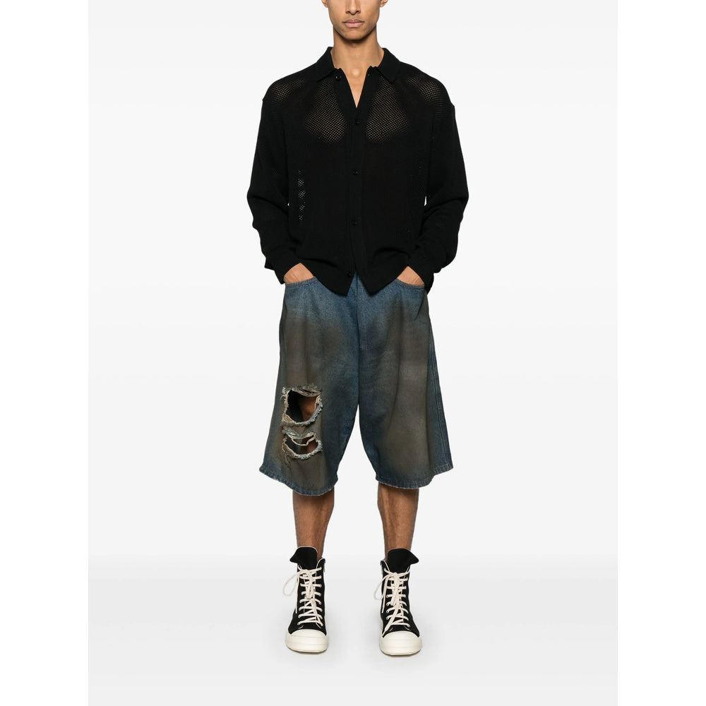 Represent Camicie - Nero | Wanan Luxury