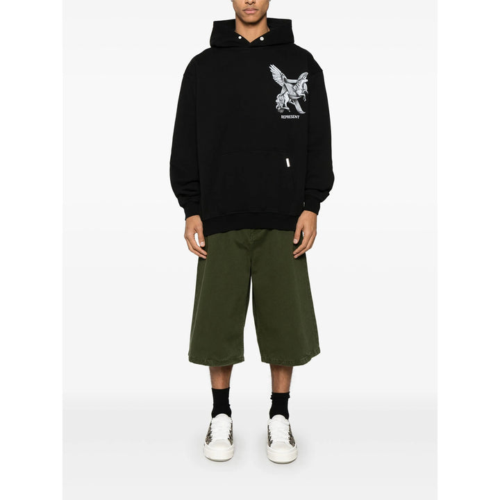 Represent Felpe - Nero | Wanan Luxury