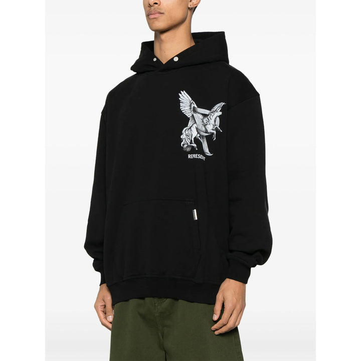 Represent Felpe - Nero | Wanan Luxury