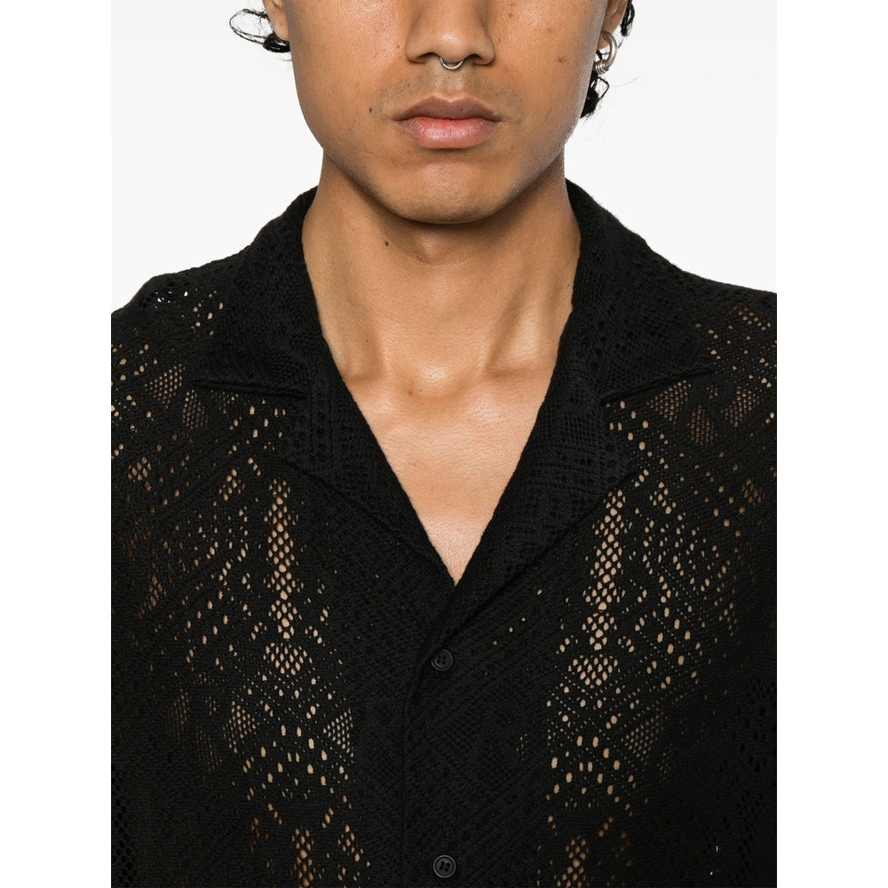 Represent Camicie - Nero | Wanan Luxury