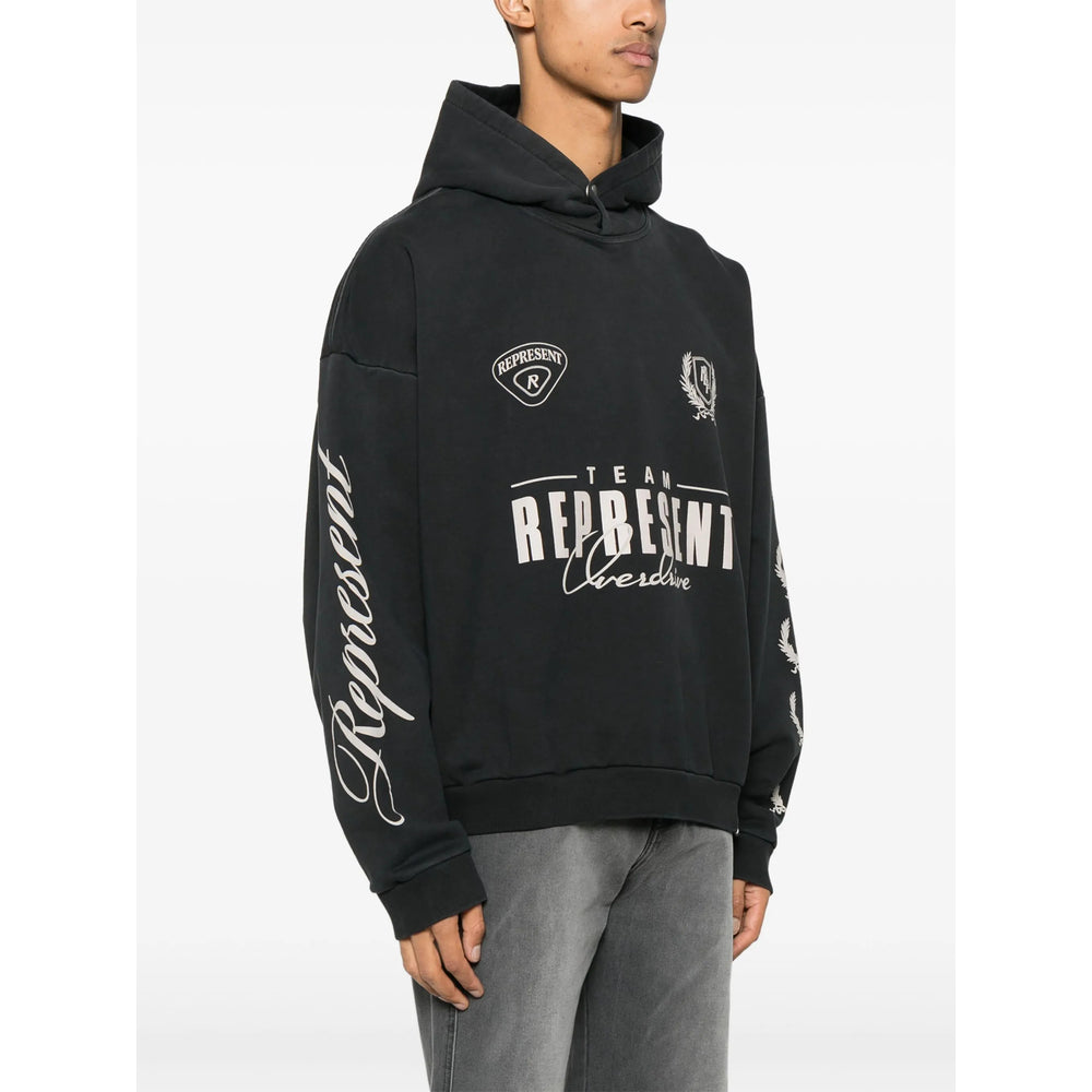 Represent Felpe - Nero | Wanan Luxury
