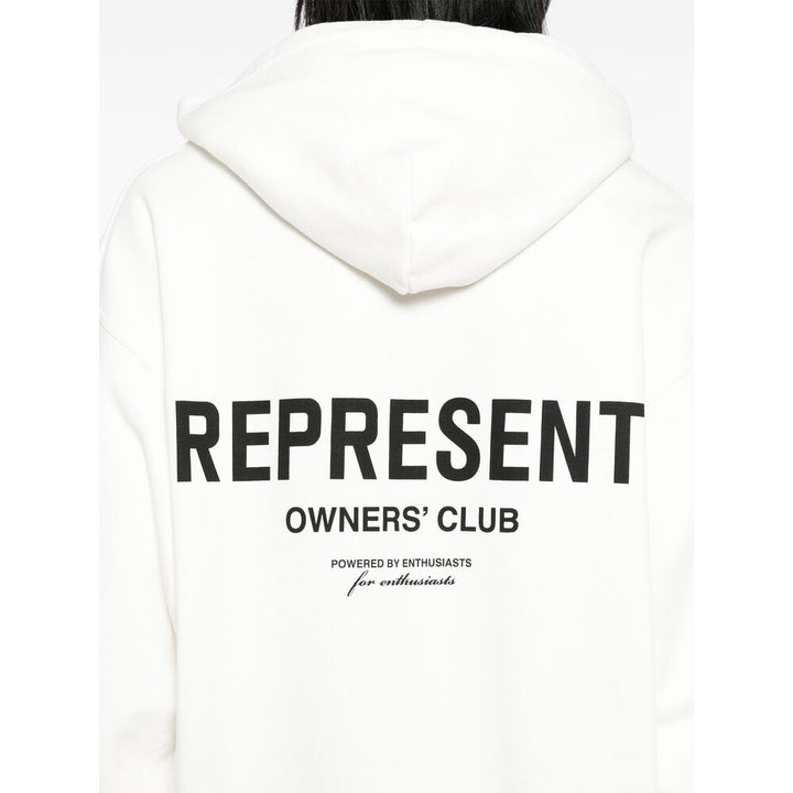 Represent Sweatshirts - White | Wanan Luxury