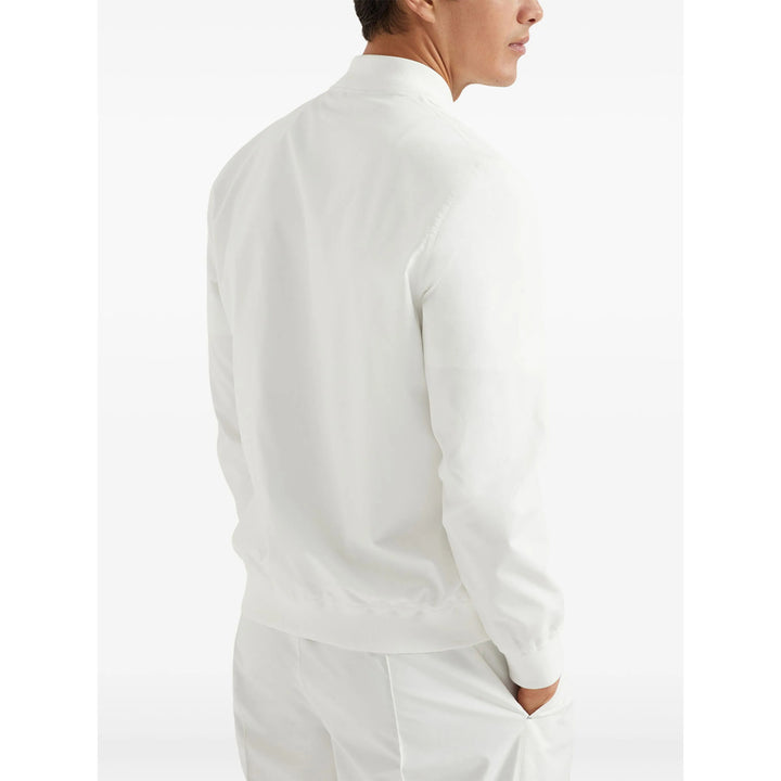 Brunello Cucinelli White Sweatshirts - White | Wanan Luxury