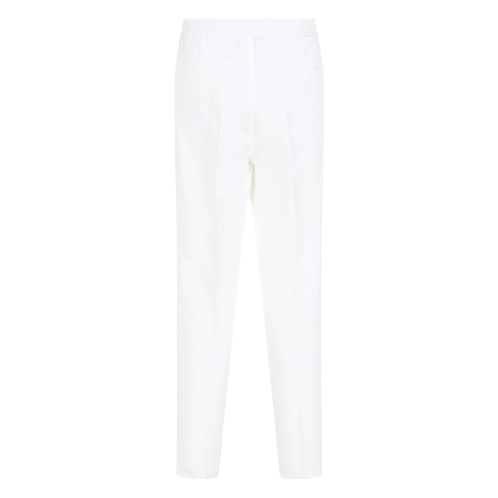 Brunello Cucinelli White Pants - White | Wanan Luxury