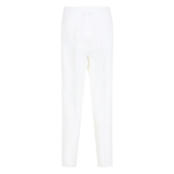 Brunello Cucinelli White Pants - White | Wanan Luxury